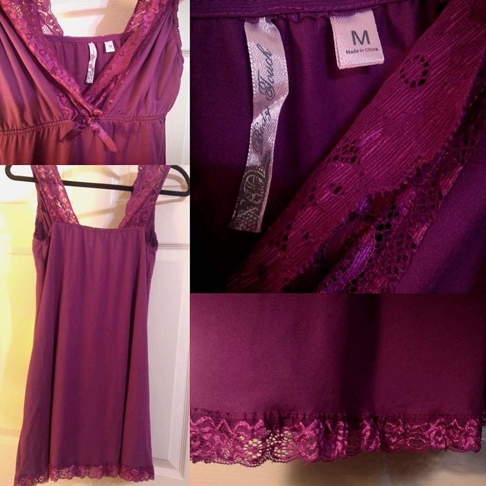 𝐁𝟐𝐆𝟏𝙁𝙍𝙀𝙀 💜 GOWN BY BODYTOUCH LINGERIE NY